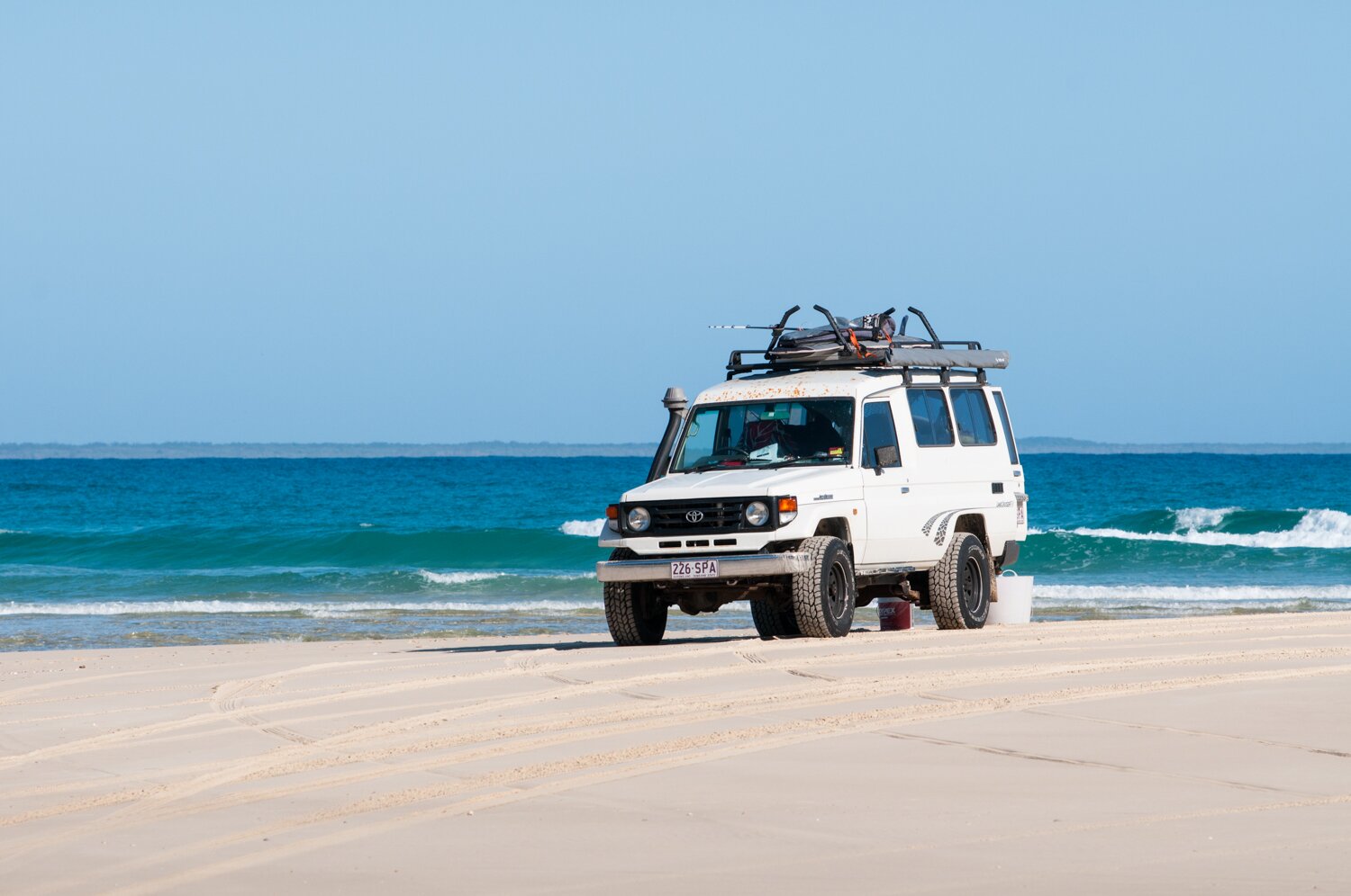 Travel - Noosa to Inskip Point on the beach - 4WDing, off-road, fishing ...